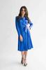 Velor Dress with Belt