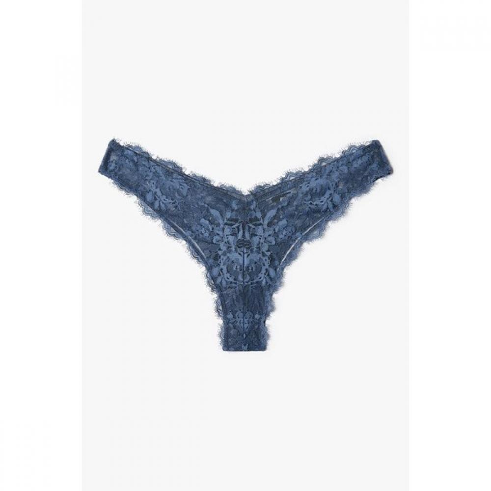 Emporio Armani Women S Brazilian Brief With Flower Embroidery  0825311517 