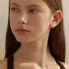 Lewe Volume heart earring