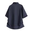 Retro Workwear Short Sleeved Shirt Men's Loose Collared Casual Shirt Summer Shirt