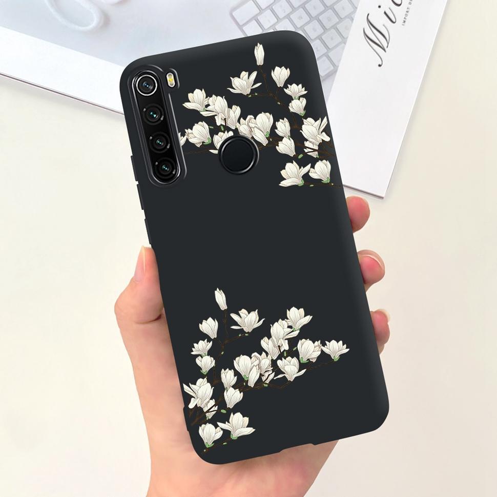 For Xiaomi Redmi Note 8T Case Candy Painted Cover For Xiaomi Redmi Note8T M1908C3XG Silicone Soft TPU Fundas Case Bumper 6.3"