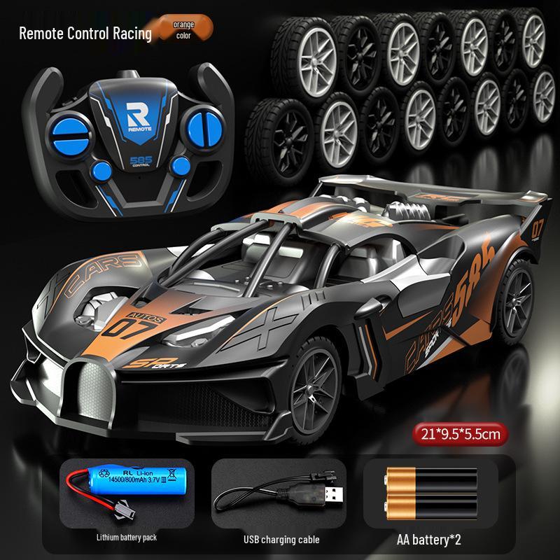 High-Speed Bugatti RC Car Toy for Kids - Durable, Drop-Resistant Electric Remote Control Sports Car