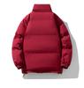 Men's 2025 Stand Collar Cotton Puffer Jacket - Winter Warm, Thick, Solid Color, Casual Coat