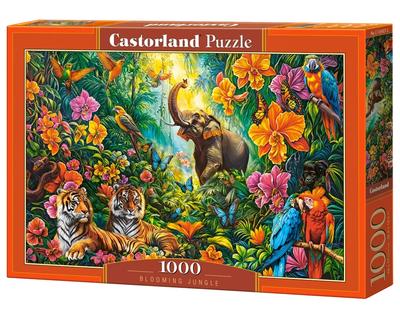 Puzzle 1000 Pieces C-105427-2 Blooming Jungle