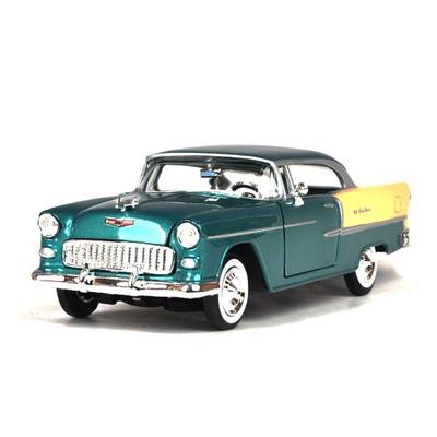 Motormax 1/24 1955 Chevrolet Bel Air Diecast, Green, Popular Korean Toys, Popular Korean Toys
