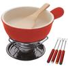 Ishigaki Industry Cheese Fondue Set, 15cm, Red, 3866