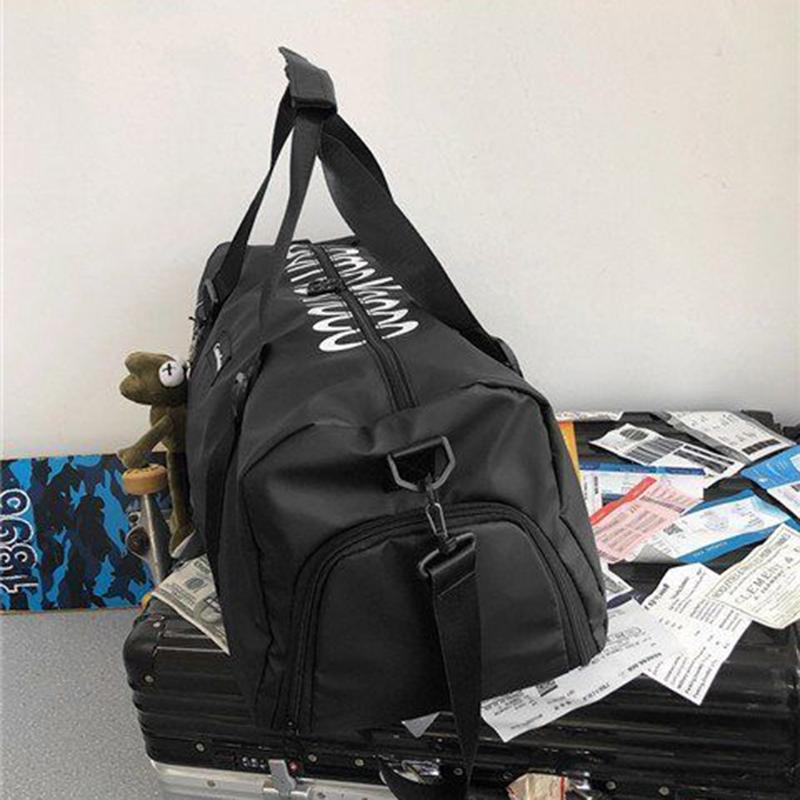 Dry and Wet Separation Sports Fitness Bag Short Distance Travel Bag Male Large Capacity Handheld Student Travel Luggage Bag Female