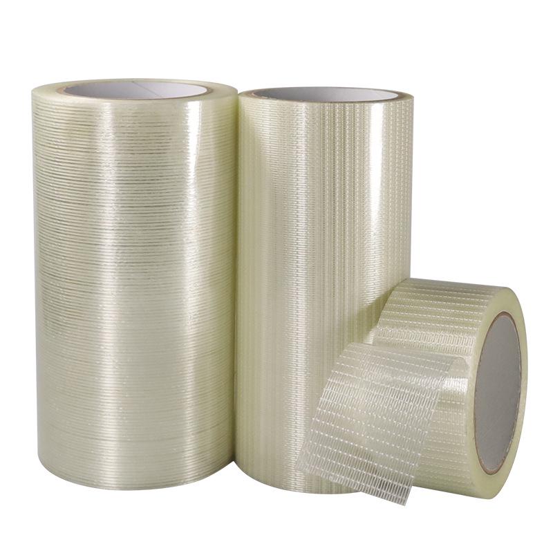 Single-Sided Fiberglass Grid Adhesive Tape for Electrical Appliance Fixing