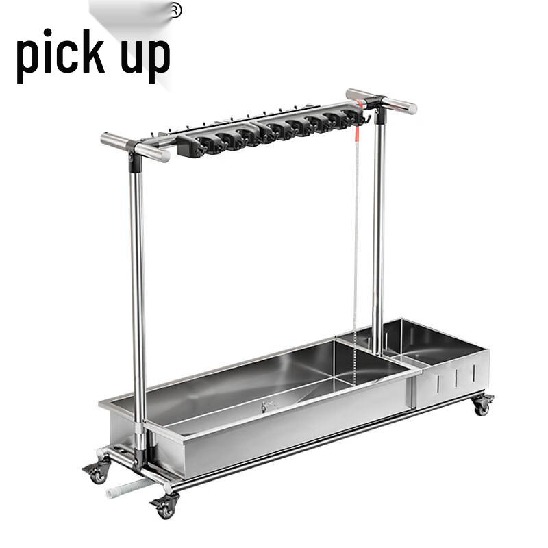 Zhuishi Stainless Steel Mop & Cleaning Tool Storage Rack