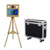 Portable Magic Mirror Photo Booth, 15.6-inch Touchscreen SLR Camera Photo Booth, shipped from the EU with flight case, suitable