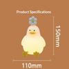 Cute Duck Led Night Light USB Rechargeable Nightlights Silicone Lamp Touch Switch Children Kid Bedroom Decoration Birthday Gift