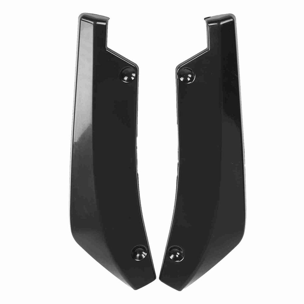 1 Pair of Universal Car Modified Rear Bumper Canard Diffuser Spoiler Lip Splitter Fins