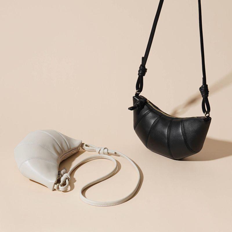 2025 Sommer Mode Echtes Leder Damen Umhänge-Schultertasche - Vielseitiges Hochwertiges Rindsleder Knödeldesign