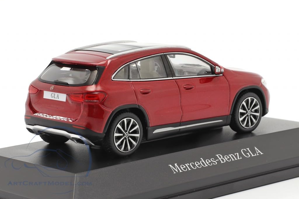 Spark Mercedes-Benz GLA Diecast Car 1/43 Scale (H247) 2020 (Patagonia Red) [Parallel Import]