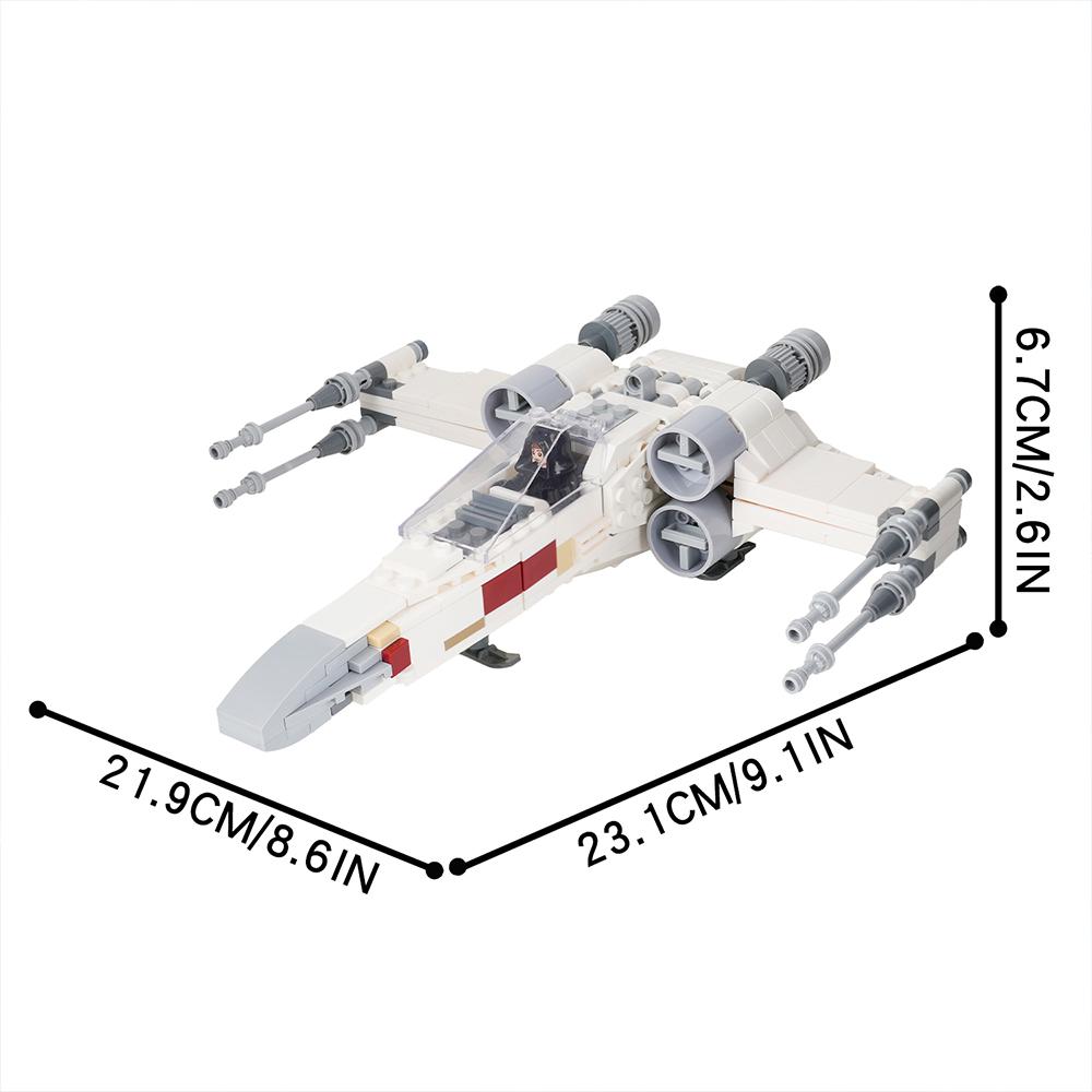 MOOXI Hvězdné války Bojový tank Model Cihličky DIY Dioráma Dospělí Děti Hračky Stavebnice Montessori Dárky Pokojová dekorace