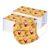 100pcs Christmas Print  for  Face Mask Disposable Earloop Mask