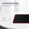 Mouse Pad Locking Edge Gaming Mouse Pad Anti Skid Wear Resistant Rubber Mouse Pad for Home Game