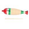 Wooden Guiro Percussion Instrument Fish Shaped Early Education Tool Gift for Kids Children