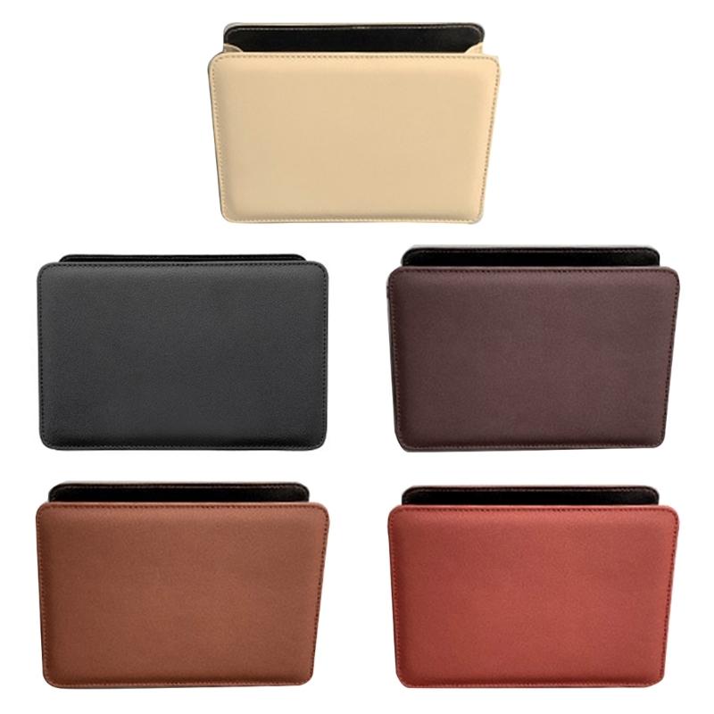 Car Trash Can Portable Durable Foldable Hanging Storage Bucket LeathersTrash Can