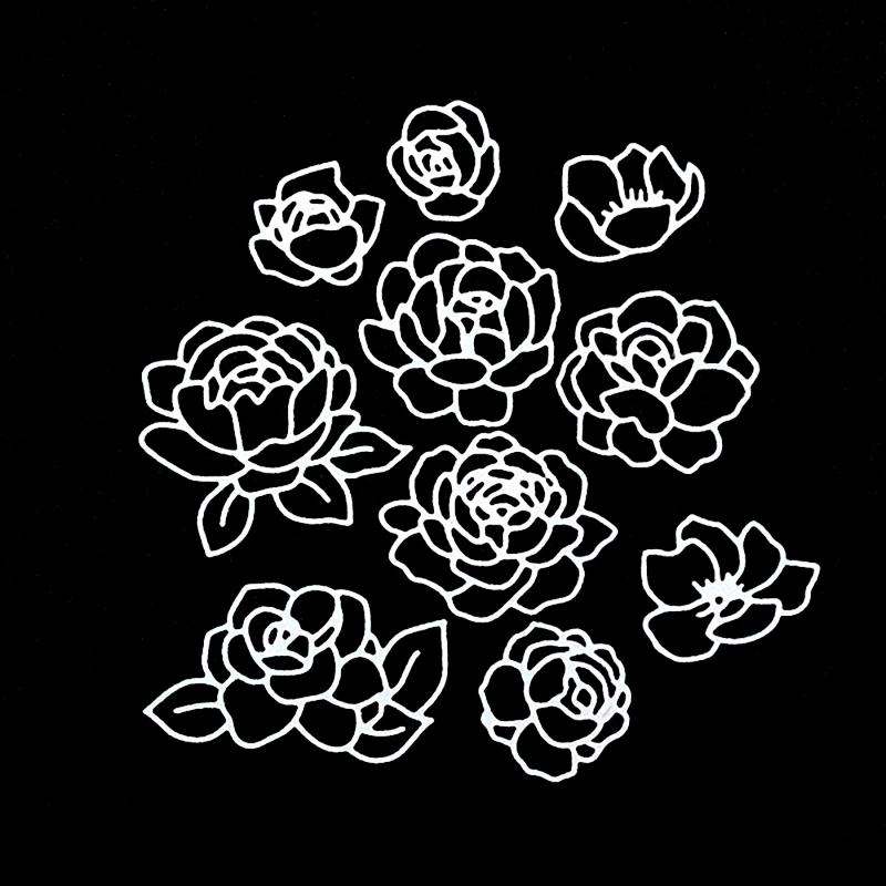 Rose Flower Metal Cutting Dies Handmade Crafts DIY Scrapbooking Embossing Supplies for Children Kids Girls Boys