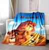 Custom Name Lion Cub Name Flannel Blanket Throw Blanket Soft Warm Sofa Bed home Decor Unique Gift