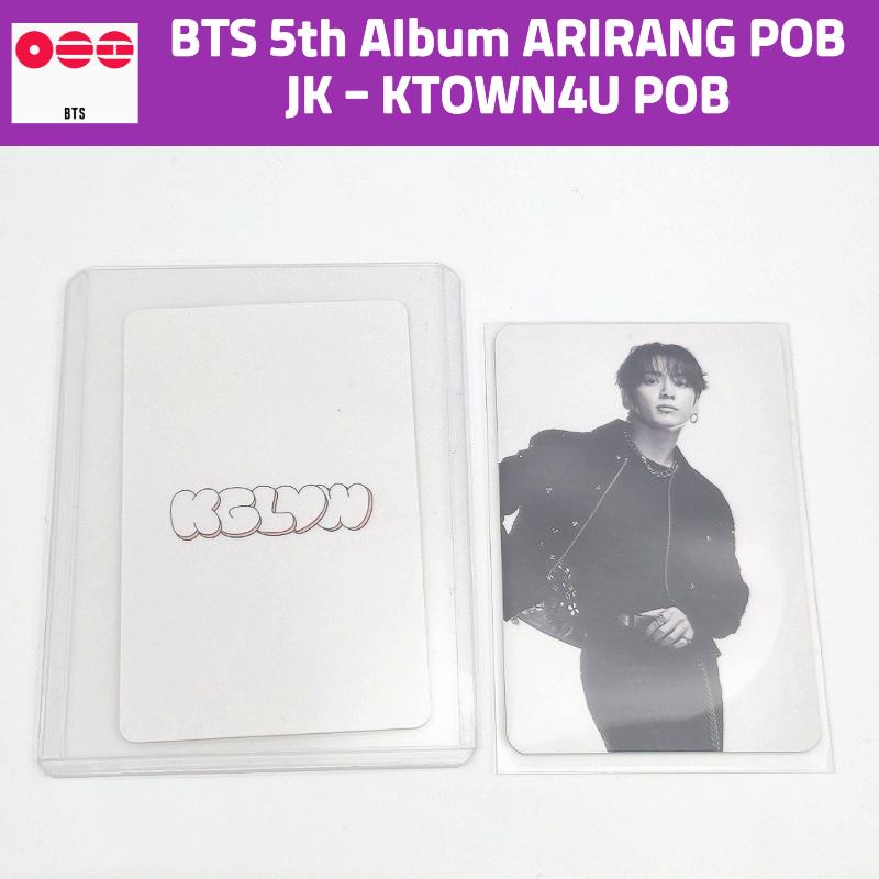 BTS ARIRANG Album POB Benefit Photocard Official Store Gift Select