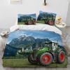 3D Car Tractor Truck Series Comforter Bedding Set,Duvet Cover Bed Set Quilt Cover Pillowcase,King Queen Size Bedding Set Kids 3D