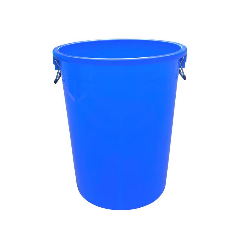 HuaHao Heavy-Duty Blue Round Plastic Utility Bucket