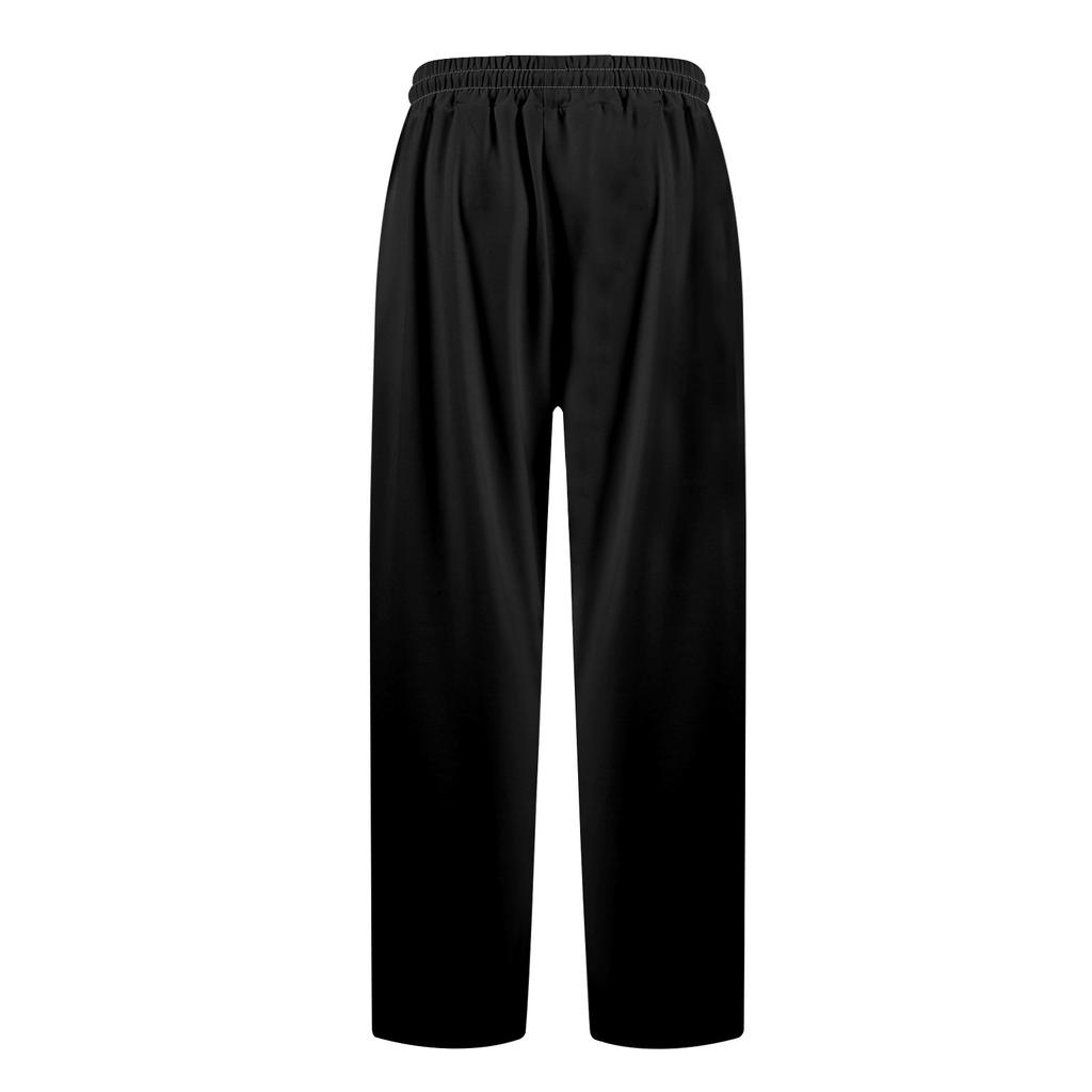 Women's Fashion Loose Drawstring Closed Waist Color Casual Sports Pants Casual Pants