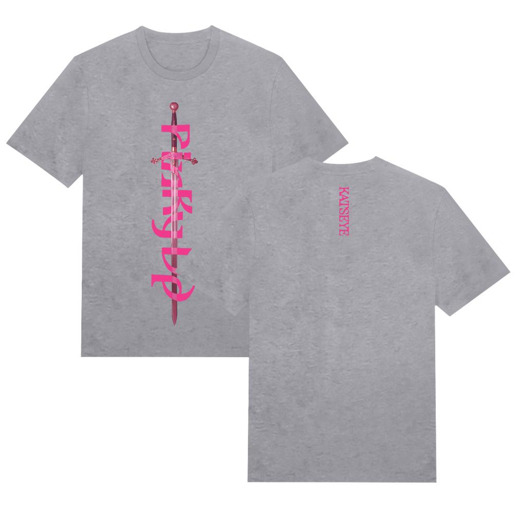 PINKY UP T-Shirt KATSEYE Merch 2026 Short Sleeve T Shirts Summer Round Neck Pure Cotton Tees Fashion Unisex Pop Loose Streetwear