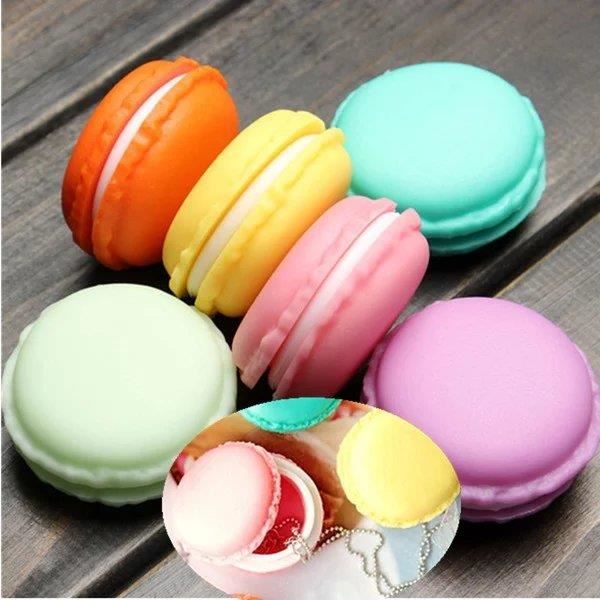 Jewelry Storage Boxes - 6pcs - Mini Macarons - Synthetic