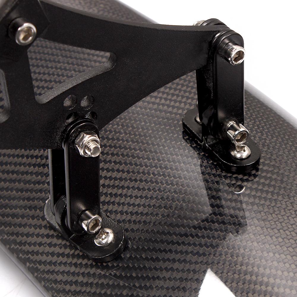 FD Sports Style Real Carbon Fiber Spoiler for Tesla Model 3: Cross-Border Suitable Fixed Rear Wing