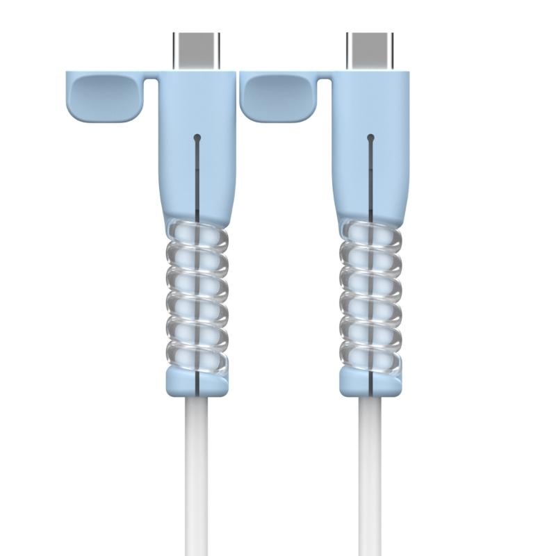 

Soft Silicone USB C Connectors Cover With AntiDust And Water Resistance For Type C Chargers Cord