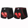 Mens Cycling Shorts With Gel Pad Breathable High-Elastic Fabric Printed Design Road Mountain Bike Riding