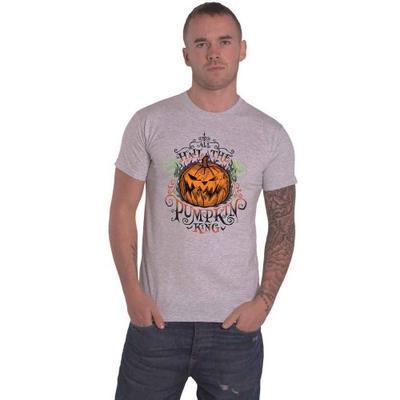 Unisex Adult All Hail the Pumpkin King Cotton T-Shirt