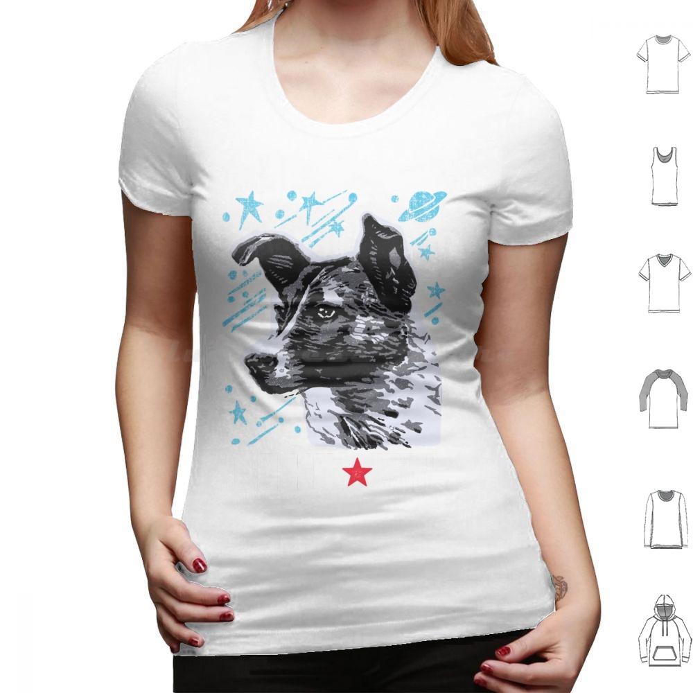 Laika Soviet Union Ussr Cosmonaut Dog First In Space T Shirt 6xl Cotton Cool Tee Laika Space Dog Soviet Russia Astronaut
