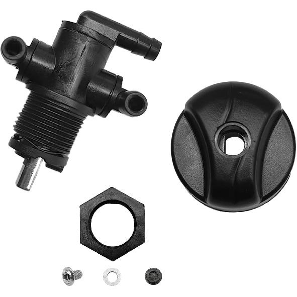Fuel Tank Valve Petcock 3 Way Fuel Shut-off Valve Switch Replacement 5432559 For Polaris Twin Magnum Trail Boss 325 330 500 7052161 Sportsman 335 400