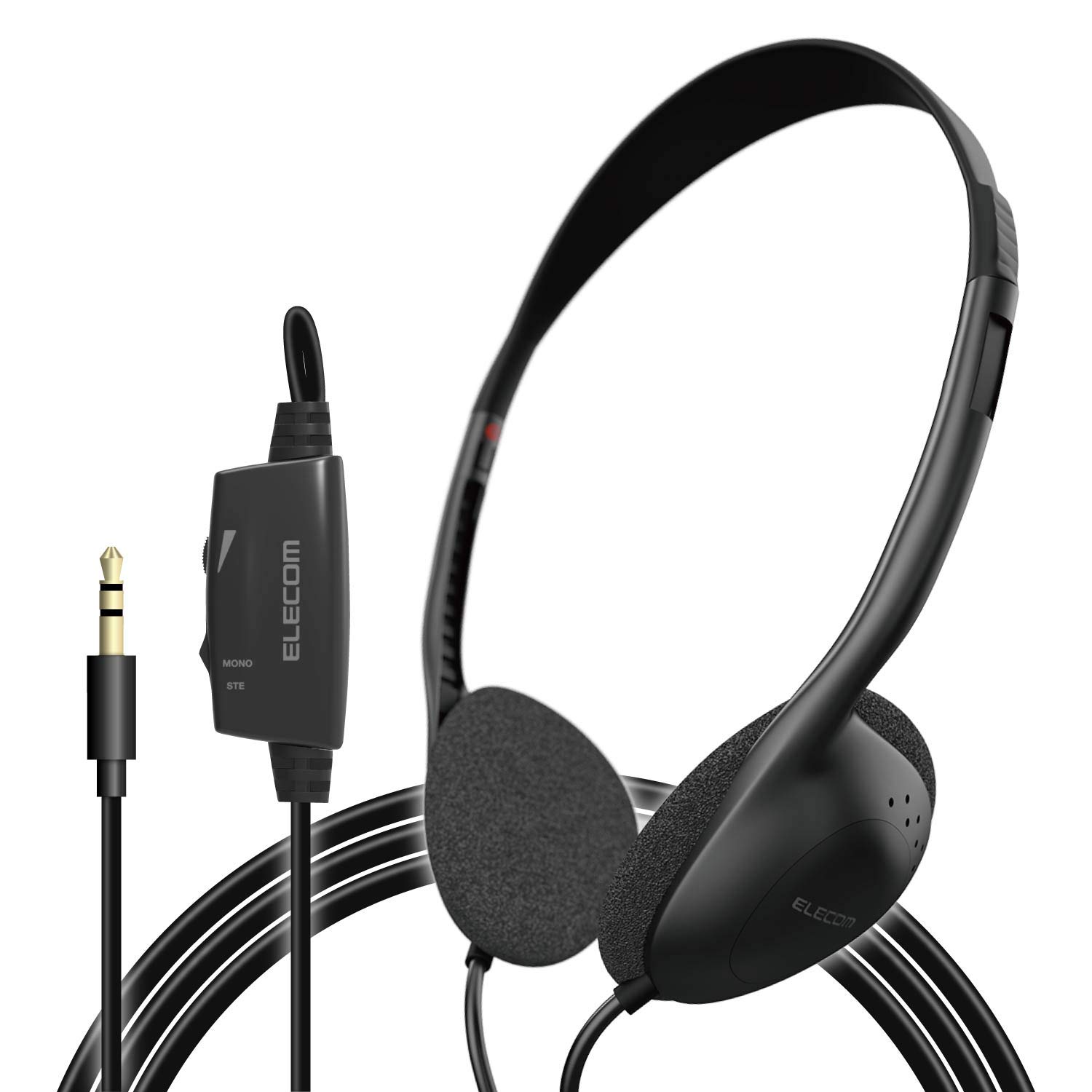 

ELECOM Headphones for TV Driver Black [Overhead Type] 30mm Affinity sound 3.0m EHP-TV11O3BK чорний
