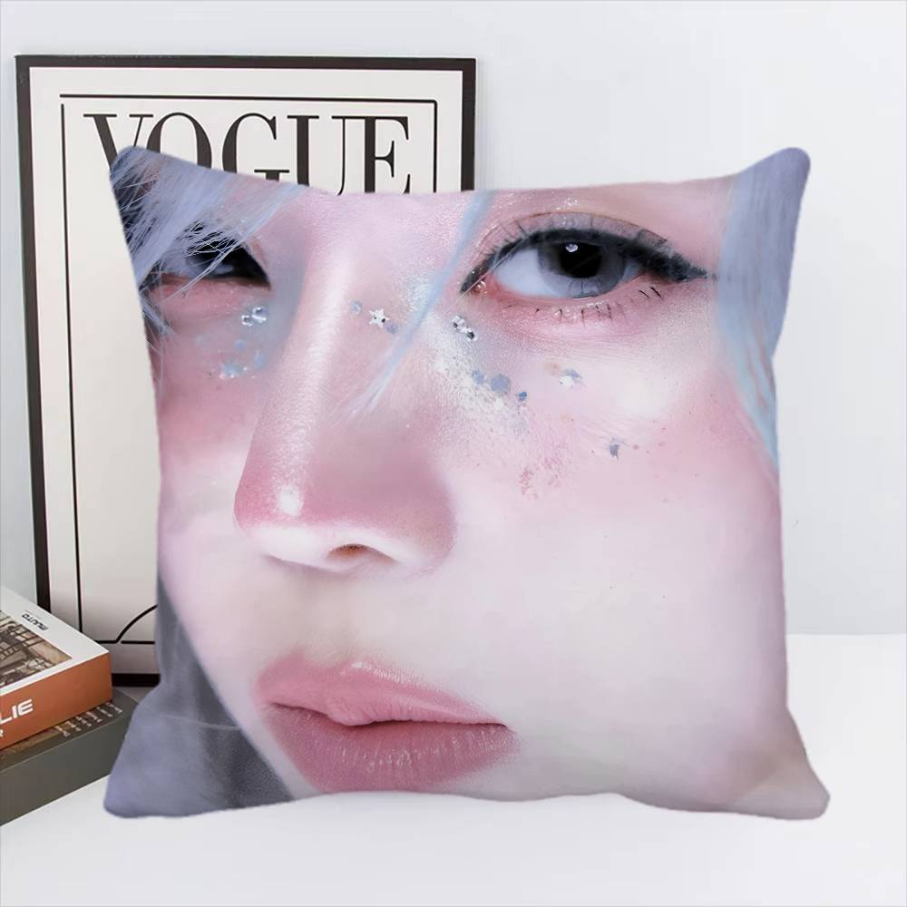 Winter Kpop Pillow Case Square Pillow Bedroom Sofa Leisure Comfort Cushion Car Living Room Home Decoration