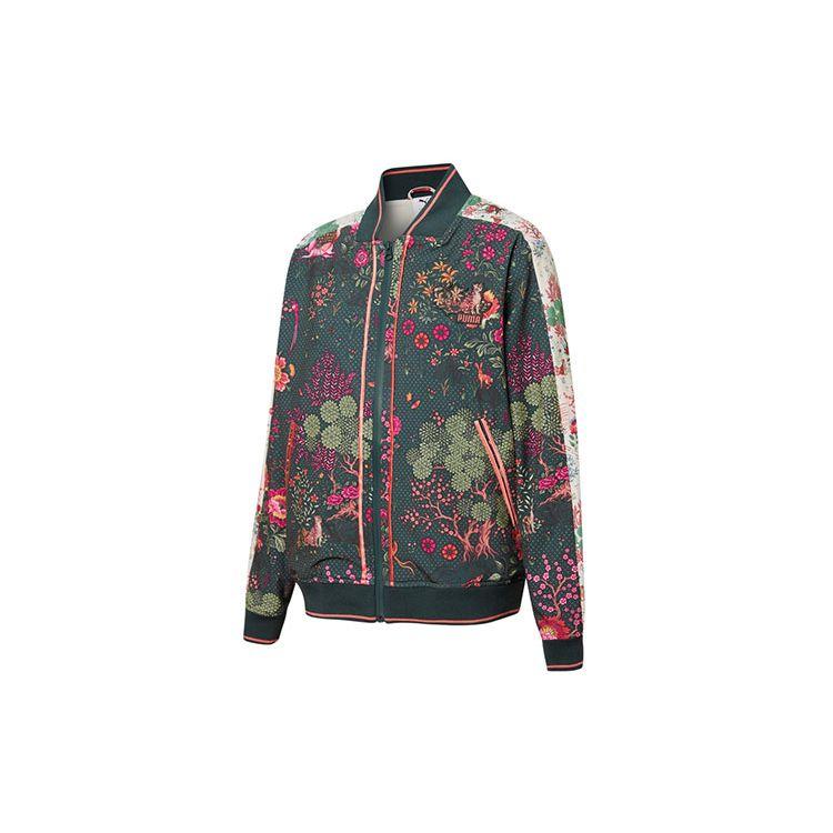 

PUMA x Liberty Track Top Green Gables AOP Women s 532523-80 S