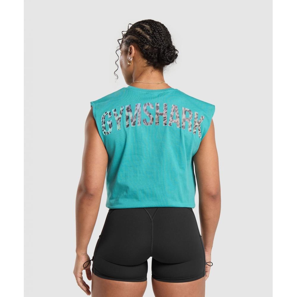 

Силовой бак GYMSHARK Bondi Teal B8A5O TBNJ
