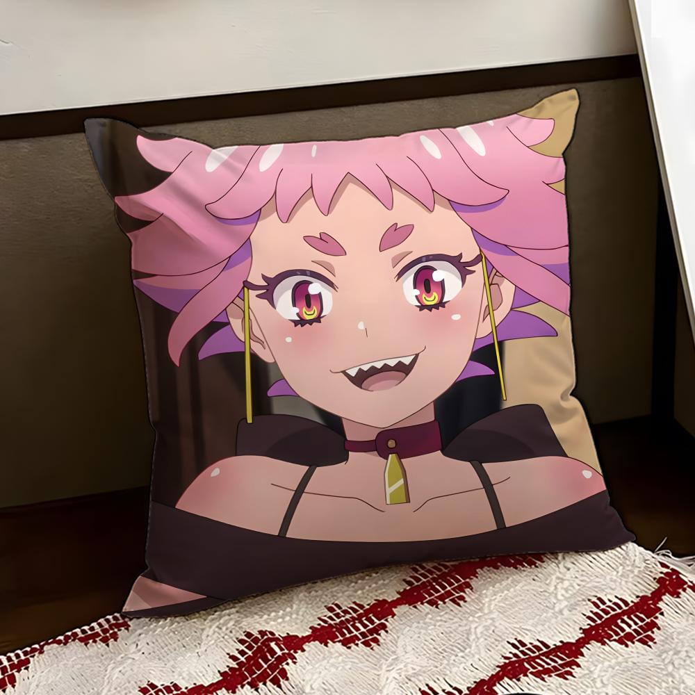 MMayonaka animePunch Cushion Cover Reversible Soft Durable Pillow Cover Home Car MultiScene Use for Daily Comfort