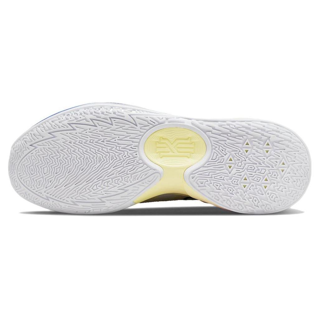 Nike Kyrie Low 5 Bílá/Hra Královská Pánské Tenisky Středně Popelavá/Citronově Tónovaná DJ6012-100