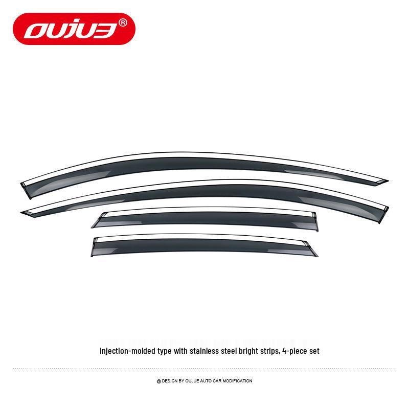 BYD Han DM DMi Rain Guards & Ev DMp Window Deflectors: Trim Accessories