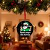 Vánoce 67 Akrylové přívěsky Dekorace Šest Sedm Vtipná Vánoční Ozdoba Vtipná 67 Ozdoba Dárek Na Vánoční Stromeček