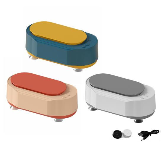 Limpiador ultrasónico de joyas con 3 modos de tiempo, máquina de limpieza multifuncional de gran capacidad, alta frecuencia, 45KHz, 15W