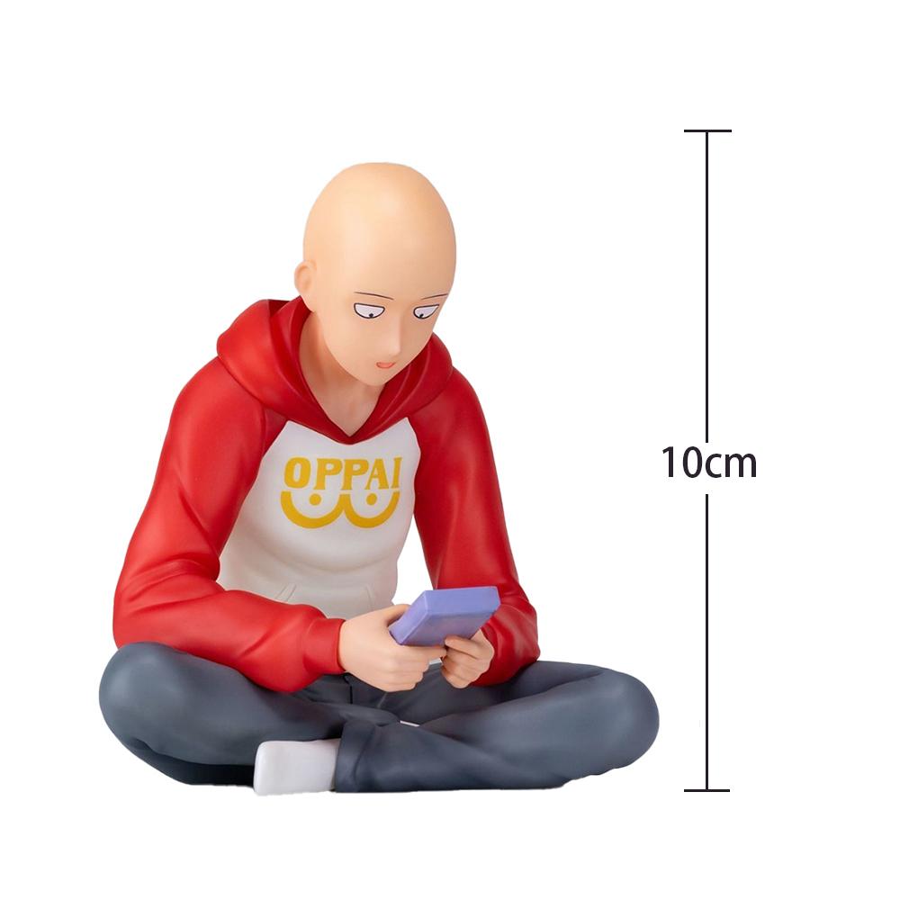 Anime Figure Saitama Figure Caped Baldy Bald Saitama Genos action Figure Standing Model Toy Static Collection Desktop Ornaments