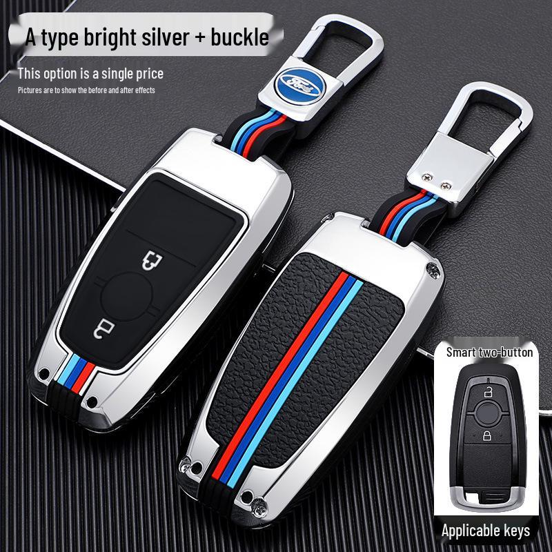2020 Ford Escape & 2022 Mondeo Edge Two-Button Car Key Case
