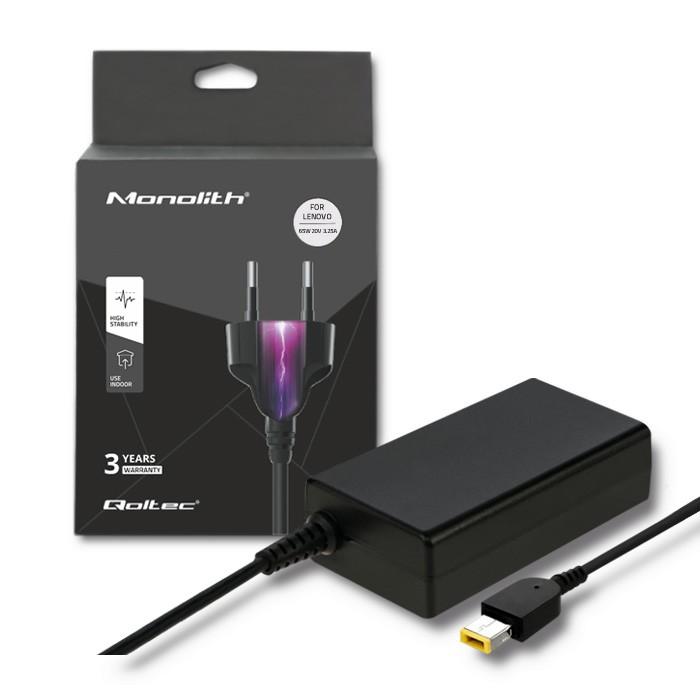 Adaptador de energia para Lenovo 65W 20V 3.25A Squareti