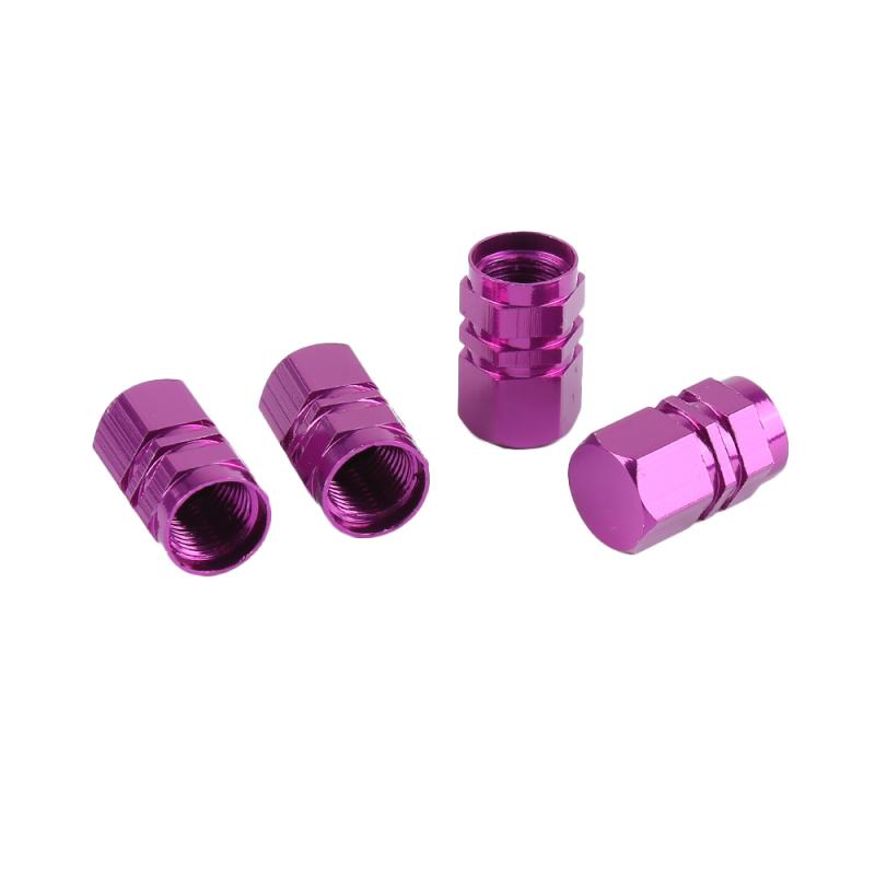 4Pcs Aluminum Alloy Car Wheel Tire Valve Caps Tyre Rim Stem Covers Airdust Waterproof For Automobiles Motorcycles Accessories